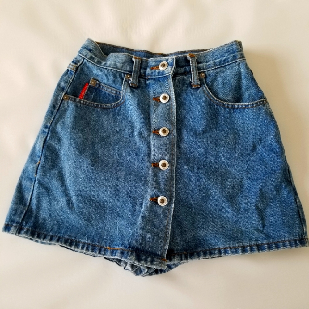 ✅Denim Jeans Imvisible Skort 5/6 #954, B21